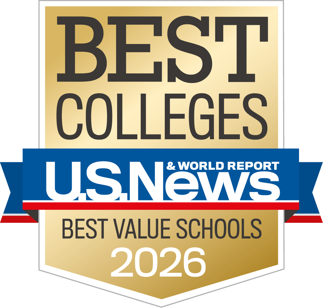 U.S. News & World Report 2026 Best Colleges Badge
